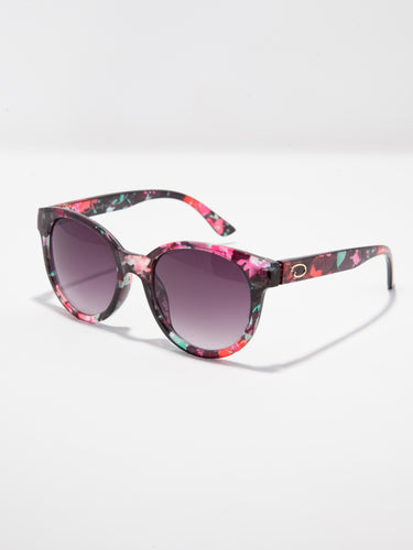 1990s Oscar de la Renta Floral Sunglasses