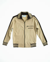 Load image into Gallery viewer, 1970's Tan and Brown Dunlop Zip Sweater
