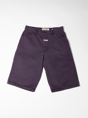 1990's Plum Boss Long Cotton Shorts