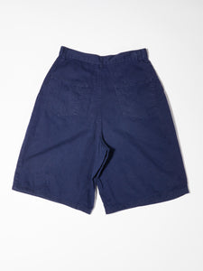 1990’s High Waisted Navy Long Shorts