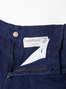 1990’s High Waisted Navy Long Shorts