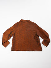Load image into Gallery viewer, 1990&#39;s Copper Toned Diamond Quilted Light Jacket
