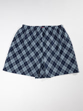 Load image into Gallery viewer, 1990&#39;s Plaid A-Line Mini Skirt