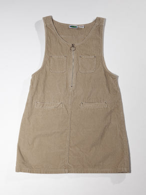 1990's Tan Corduroy Jumper