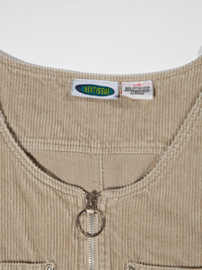 1990's Tan Corduroy Jumper