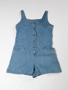 1990's Denim Romper