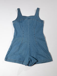 1990's Denim Romper