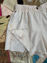 Load image into Gallery viewer, Sweet Juju Beige Side Button Cotton Shorts S/M