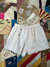 Load image into Gallery viewer, Sweet Juju Beige Side Button Cotton Shorts S/M