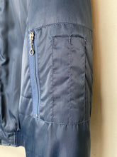 Load image into Gallery viewer, 1980&#39;s Navy Insulated Bomber Jacket Sears Workwear