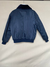 Load image into Gallery viewer, 1980&#39;s Navy Insulated Bomber Jacket Sears Workwear