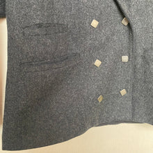 Load image into Gallery viewer, 1980&#39;s Mister Leonard Grey Blazer with Accent Silver Buttons