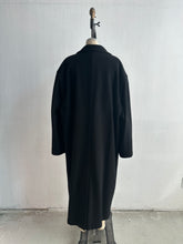 Load image into Gallery viewer, 1990&#39;s Perfect Plus Size Black Wool Coat