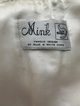 Load image into Gallery viewer, 1960&#39;s Rare White Mink Cropped Jacket