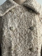 Load image into Gallery viewer, 1960&#39;s Luxe Faux Mouton Fur Evening Jacket