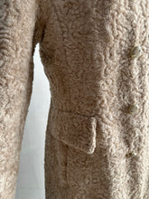 Load image into Gallery viewer, 1960&#39;s Luxe Faux Mouton Fur Evening Jacket