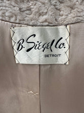 Load image into Gallery viewer, 1960&#39;s Luxe Faux Mouton Fur Evening Jacket