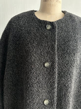 Load image into Gallery viewer, 1980&#39;s Grey Wool Overcoat