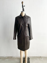 Load image into Gallery viewer, Late 1950&#39;s Chocolate Brown Long Deerskin Leather Jacket