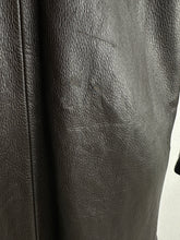 Load image into Gallery viewer, Late 1950&#39;s Chocolate Brown Long Deerskin Leather Jacket