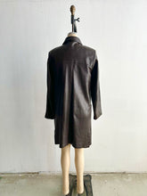 Load image into Gallery viewer, Late 1950&#39;s Chocolate Brown Long Deerskin Leather Jacket
