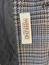 Load image into Gallery viewer, 1980&#39;s MaxMara Weekend Wool Houndstooth Blazer