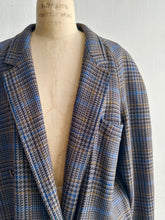 Load image into Gallery viewer, 1980&#39;s MaxMara Weekend Wool Houndstooth Blazer