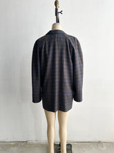 Load image into Gallery viewer, 1980&#39;s MaxMara Weekend Wool Houndstooth Blazer
