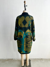 Load image into Gallery viewer, 1980s Intarsia Knit Sweater Jacket
