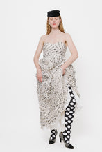 Load image into Gallery viewer, Comme des Garcons Black and White Polka Dot Opaque Tights