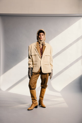 1980's L'Uomo Cream Blazer
