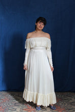 Load image into Gallery viewer, 1970's Gunne Sax Cream Lace Dress