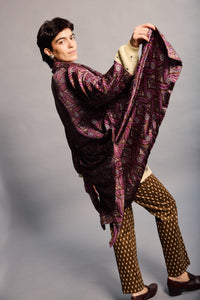 Early 1960's Patterned  Robe