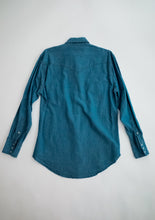Load image into Gallery viewer, 1980's Wrangler Western Button Down Denim Shirt