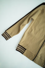 Load image into Gallery viewer, 1970's Tan and Brown Dunlop Zip Sweater