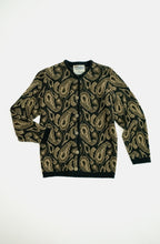 Load image into Gallery viewer, 1960's Paisley Knit Wool Cardigan