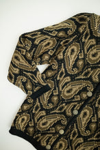 Load image into Gallery viewer, 1960's Paisley Knit Wool Cardigan