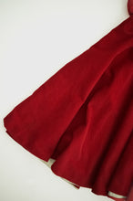 Load image into Gallery viewer, 1950's Red Corduroy Cheer Outfit