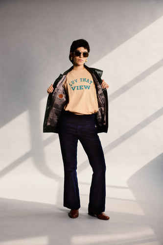 1970's Peach Graphic Single Stitch Tee