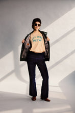 Load image into Gallery viewer, 1990&#39;s Dark Green Roots Leather Bomber Vest