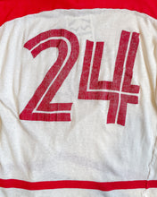 Load image into Gallery viewer, 70s  vintage acetate  knit sport jersey Number 24 Taylors Sports