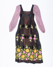 Load image into Gallery viewer, Stavropoulos Incredible  Silk Floral Appliqué Dress