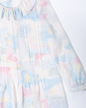 Load image into Gallery viewer, Heavenly Pastel Chiffon Nippon cloud dress with ruffle neck and slip