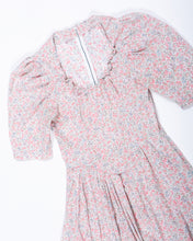 Load image into Gallery viewer, Handmade fitted cotton 1970s summer dress.