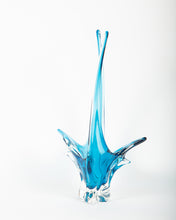 Load image into Gallery viewer, Blown glass Murano Style &quot;Basket&quot; Bowl