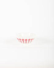 Load image into Gallery viewer, Set of 2 Dot Patterned antique Ceramic Latte Bowls
