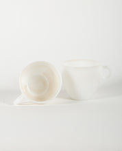 Load image into Gallery viewer, Set of 2 White Milk Glass Mugs