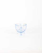 Load image into Gallery viewer, Blue Glass  Footed Sugar Bowl /Candy Dish