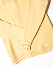 Load image into Gallery viewer, Butter Yellow Wool Cardigan