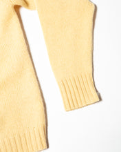 Load image into Gallery viewer, Butter Yellow Wool Cardigan